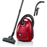 Bosch Hausgeräte BGBS4PET1 Stofzuiger Cilinder Stofzuiger Droog Stofzak - Stofzuiger - Rood