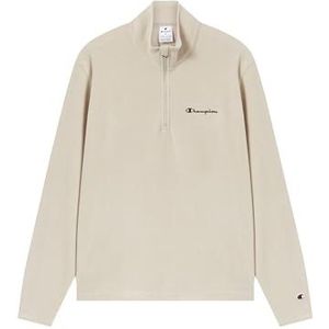 Champion - Authentic Athletic Apparel - Trui - Zwart/Wit - Halve Rits