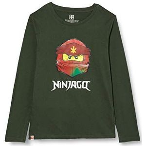 LEGO Ninjago T-shirt met lange mouwen voor jongens, 831 lichtgroen, 92 cm