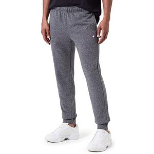 Champion Legacy Icons Powerblend Terry C-logo Rib Cuff trainingsbroek donkergrijs gemêleerd S heren SS24, donkergrijs gemêleerd, S