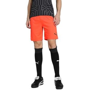 PUMA Uniseks Teamliga Short, rood/zwart (Nrgy Red-Puma Black), XXL