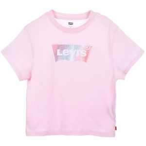 Levi's Kids Lvg Ss Oversized Grafisch Tee, Roseate Spoonbill, 12 Jaar