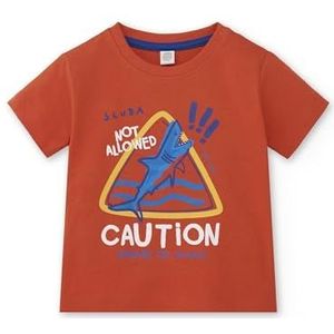 Tuc Tuc T-shirt voor meisjes, Oranje, 24 Maanden