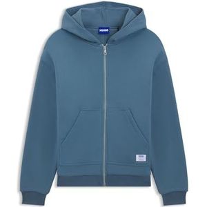 HUGO - Nestodi 10253497 01 - Sweatshirt - Blauw - Regular Fit