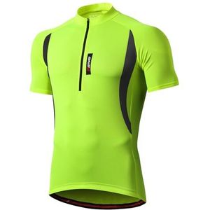 MEETWEE Fietsshirt voor heren, fietsshirt met korte mouwen en lange mouwen, fietskleding, fietsshirt, T-shirt voor mannen, ademende fietsshirt, sneldrogend, fietskleding