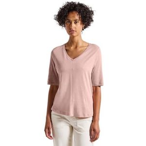Street One - Gerda - Dames Shirt - Roze - V-hals