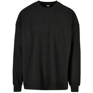 Urban Classics Sweatshirt voor heren, zwart, 3XL