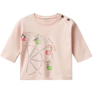 United Colors of Benetton T-shirt M/L, Roze, 62 cm