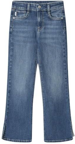 Pepe Jeans Slim Flare HW WILLA Jeans, voor meisjes, blauw (Denim-4FD), 10, Blauw (Denim-4fd), 10 jaar