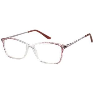 PUCCINI Women's PCO-346-C2 Optische Prescription Eyewear Frames, Clear, 49, Transparant, 49
