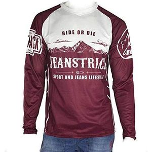 Jeanstrack Piping functioneel shirt MTB unisex volwassenen