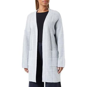 SIDONA Open gebreide cardigan voor dames 15624758-SI01, grijs, XS/S, grijs, XS/S