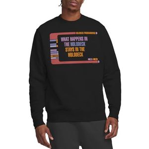 Star Trek Holodeck Secrets Crew Sweatshirt, Zwart, X-Large, Zwart, XL