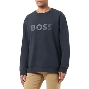 BOSS Salbo Sweatshirt voor heren, Dark Blue402, S