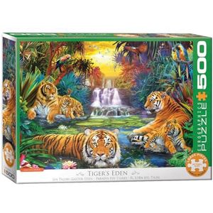 Eurographics EG65005457 Tigers Eden Puzzle, divers, 48 x 68 cm