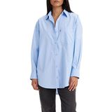 Levi's Nola Oversized Shirt dames Shirt, SERENITY BLUE, S