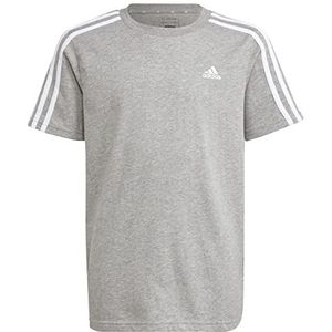 adidas Essentials 3-Stripes Cotton T-shirt (korte mouw) uniseks kinderen (1 stuk)