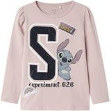 Name It - Nmfarna Stitch Ls Top Box Wdi - Mauve - Longsleeve