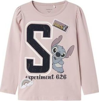 Name It - Nmfarna Stitch Ls Top Box Wdi - Mauve - Longsleeve
