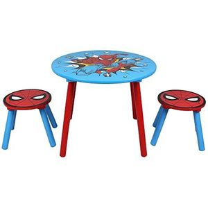 Marvel Spider-Man Tafel- en Krukset voor kinderen (2 Krukken inbegrepen)