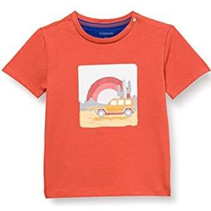 Noppies Baby Jongens B Tee Ss Taranto T-shirt, Autumn Glaze - P692, 56 cm