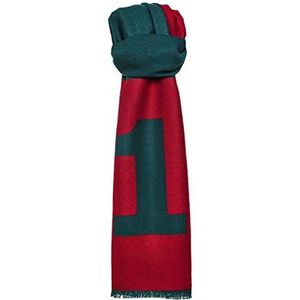 Hackett London Sjaal voor heren, meerkleurig (groen/rood 6 ag), One Size