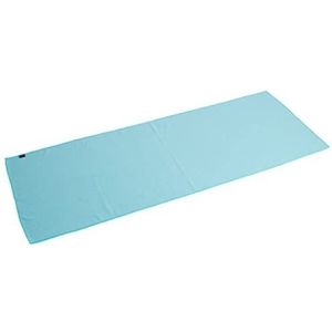 Pure2Improve Yoga handdoek blauw 170 x 60 cm, yogahanddoek met anti-slip noppen, zweet geactiveerde microvezel, yoga handdoeken ideaal voor hot yoga