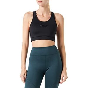 Champion Athletic C-Tech Quick Dry Metallic Small Logo Pack Medium Support Sportbeha (set van 2) voor dames, Aardbeiroos, L
