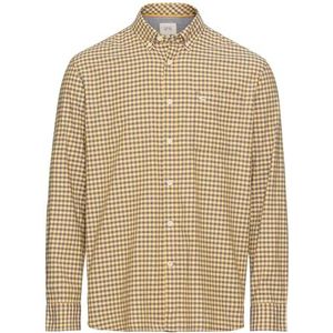 camel active Shirt met lange mouwen, Cumin Yellow, M