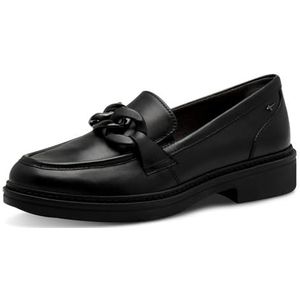 TAMARIS Comfort Comfortabele damesslipper, zwart Nappa, 37 EU, Zwart nappa, 37 EU