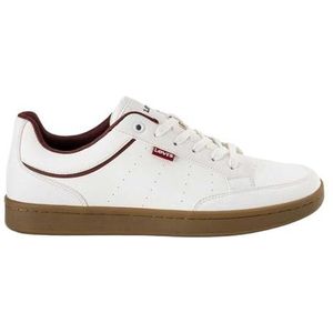 Levi's Billy 2.0 Sneakers voor heren, Regular White, 39 EU