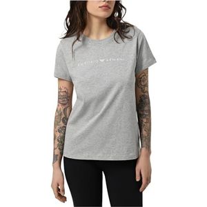 Emporio Armani - Katoenen T-shirt - Grijs - Dames