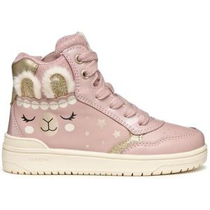 Geox - Washiba - Sneakers - Parelmoerachtig - Meisjes