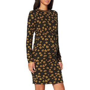 Supermom Damesjurk Ls Poppy jurk, Honey Mustard - P645, XXL