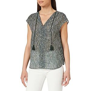 s.Oliver BLACK LABEL Damesblouse, Beige Aop, 44