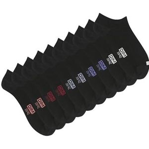 DIM EcoDim herensokken, kort, 5 stuks, Zwarte punt, 39-42 EU