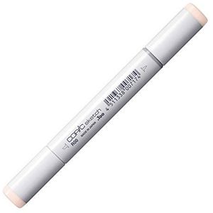 COPIC Sketch Marker Type R - 00, Pinkish White, professionele brush marker, op alcoholbasis, met een Super Brush punt en een Medium Broad punt.