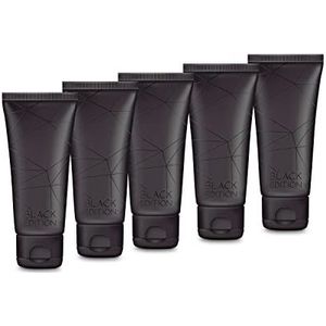 5 x Römer Wellness hand- en nagelcrème (75 ml) aloë vera, elegante Black Edition voor elke dag, ook als mooi cadeau, 5 stuks
