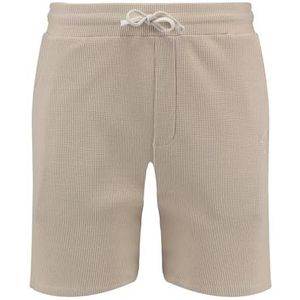 KEYLARGO - MPA KLROY - Herenshorts - Zand - Elastische Tailleband met Trekkoord
