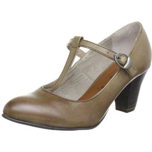 Jana dames fashion pumps, Beige Pepper 324, 38.5 EU Breed