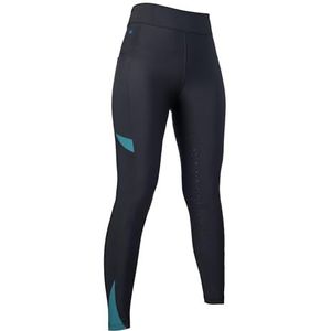 HKM Port Royal siliconen vol zitvlak Paardrijlegging voor dames Zwart 36