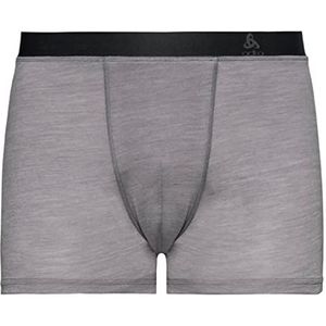 Odlo Heren MERINO 130 Functioneel ondergoed Boxershorts, Grey Melange, S