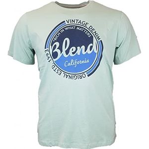 Blend Heren Tee T-shirt, 146007/Sea Foam, S, 146007/Sea Foam, S