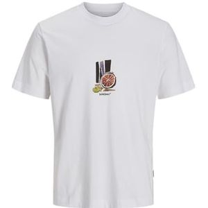 Jack & Jones Jorvarenna Tee Ss Crew Neck, wit (bright white), L