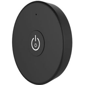 Compacte zwarte afstandsbediening REF 4090070, perfect voor degenen die waarde hechten aan comfort en functionaliteit in een klein en praktisch apparaat om hun apparaten te bedienen.