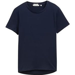 TOM TAILOR Denim T-shirt voor dames, 14314, donkerblauw, XL
