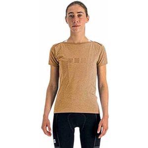 Sportful Giara W Tee Sweatshirt voor dames, Gouden Eik, XS