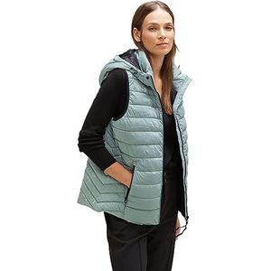 Street One Dames A220200 gewatteerd vest, Polar Mint, 36, Polar Mint, 36