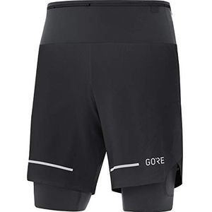 GORE WEAR Ultimate 2in1, Shorts, heren, Zwart (Black), XXL