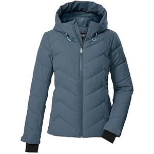 killtec - KSW 31 WMN SKI QLTD JCKT - Ski-jack - Taubenblau - Gewatteerd met Capuchon